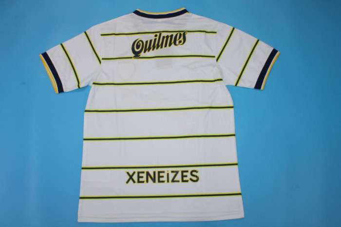 Retro Jersey 1998-1999 Boca Juniors White Cup Soccer Jersey Vintage Football Shirt