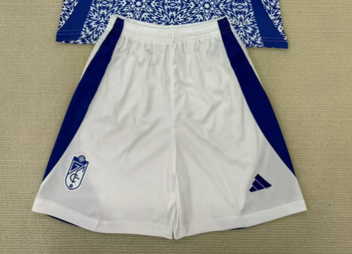Fan Version Granada 2025-2026 Away White Soccer Shorts Football Shorts