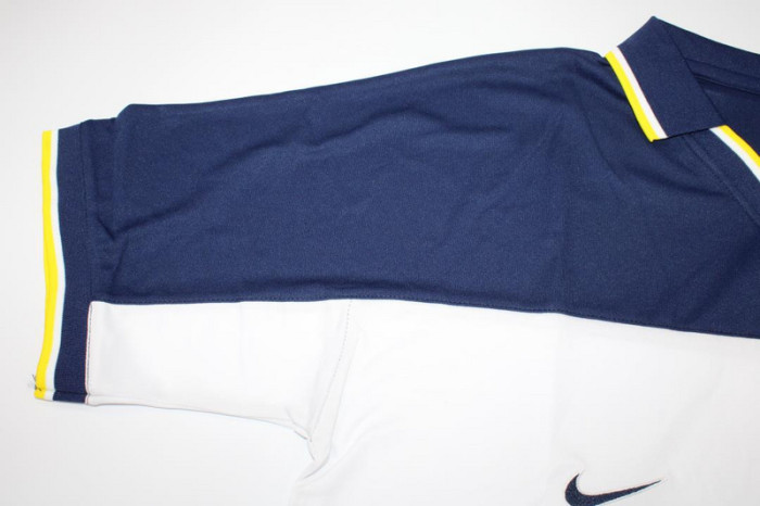 Retro Jersey 1998-1999 Boca Juniors Away White/Blue Soccer Jersey Vintage Football Shirt