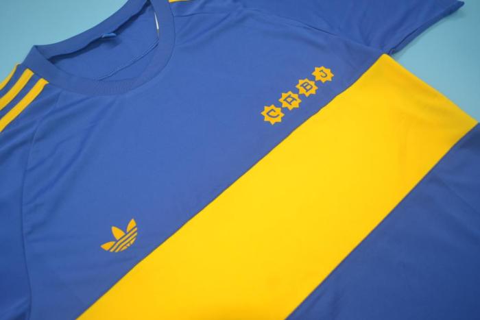 Retro Jersey 1981 Boca Juniors 10 Home Soccer Jersey Vintage Football Shirt