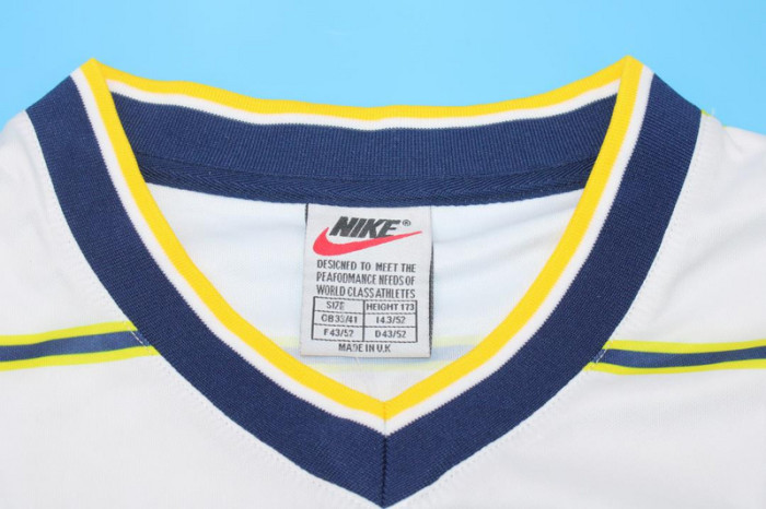 Retro Jersey 1998-1999 Boca Juniors White Cup Soccer Jersey Vintage Football Shirt