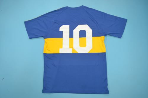 Retro Jersey 1981 Boca Juniors 10 Home Soccer Jersey Vintage Football Shirt