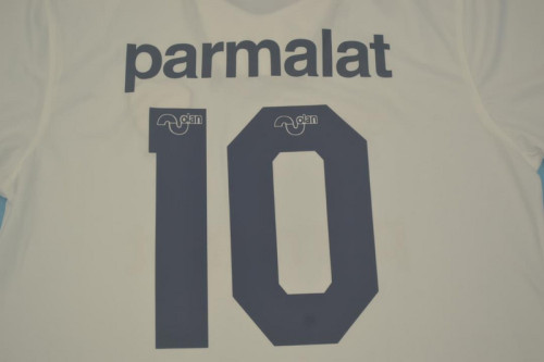 Retro Jersey 1994 Boca Juniors 10 Away White Soccer Jersey Vintage Football Shirt