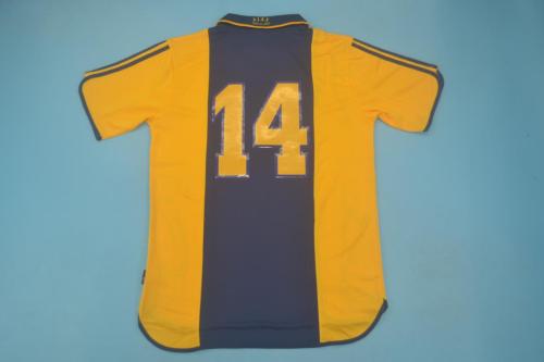 Retro Jersey 2000-2001 Ajax 14 Away Soccer Jersey Vintage Football Shirt