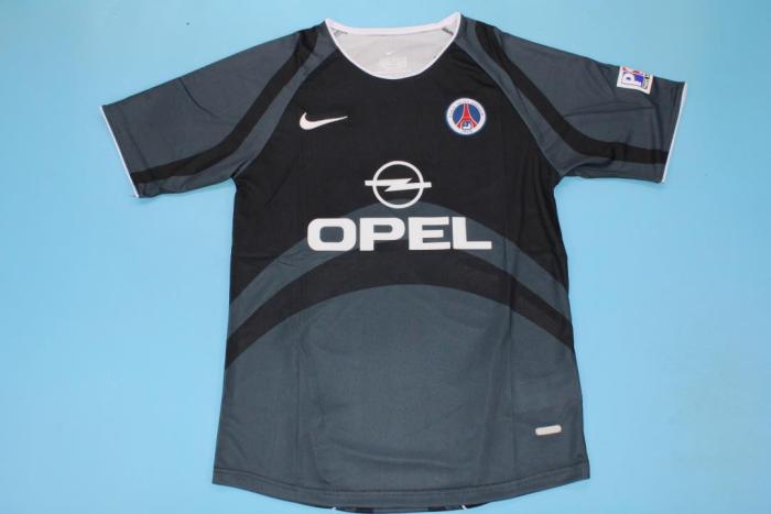 Retro Jersey 2001-2002 PSG OKOCHA 10 Third Away Soccer Jersey Vintage Paris Football Shirt