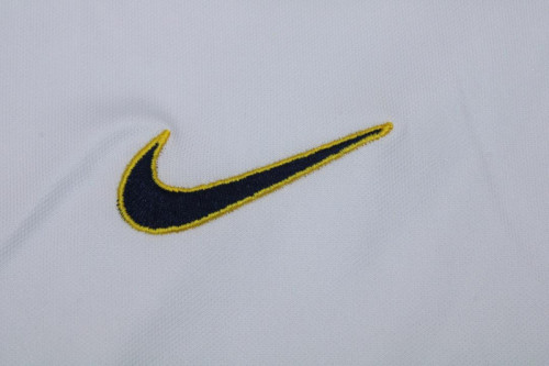 Retro Jersey 1998-1999 Boca Juniors White Cup Soccer Jersey Vintage Football Shirt