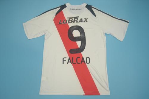 Retro Jersey 2008-2010 River Plate FALCAO 9 Home Soccer Jersey Vintage Football Shirt