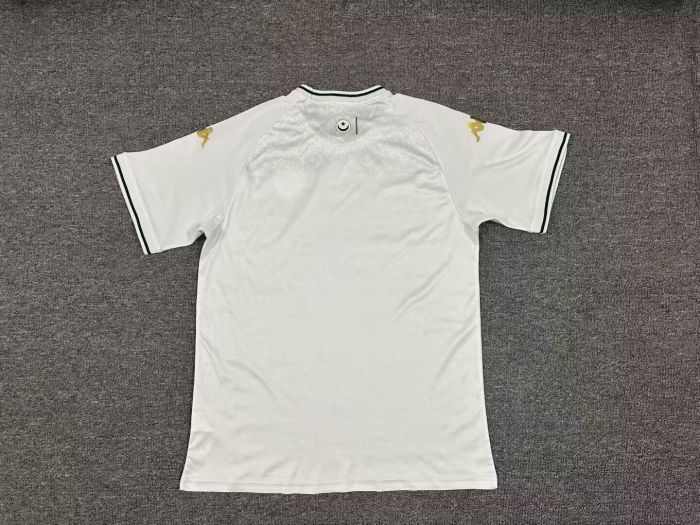Fans Version 2025 Tunisia White Soccer Jersey Football Shirt