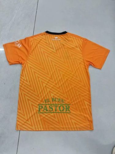 Fan Version 2024-2025 Racing de Santander Orange Soccer Training Jersey Football Shirt