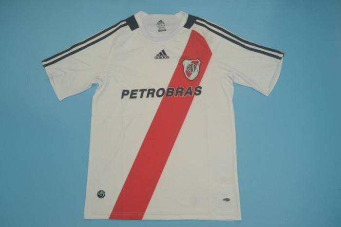 Retro Jersey 2008-2010 River Plate FALCAO 9 Home Soccer Jersey Vintage Football Shirt