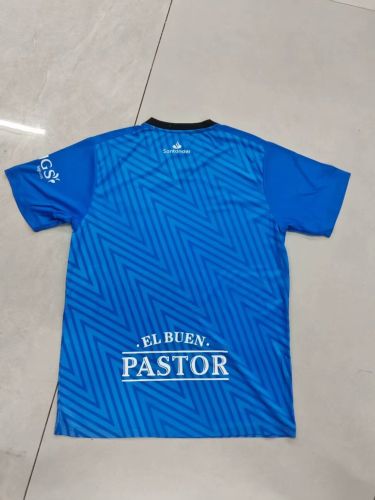 Fan Version 2024-2025 Racing de Santander Blue Soccer Training Jersey Football Shirt