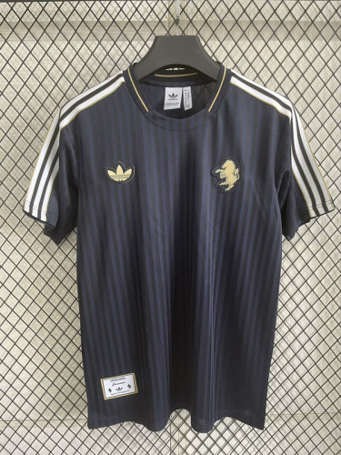Retro Model Maillot Juve Shirt Juventus 2025-2026 Black Soccer Jersey Football Shirt