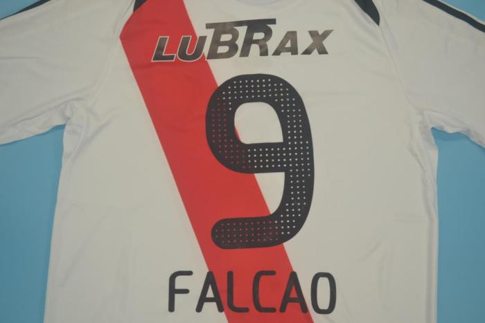Retro Jersey 2008-2010 River Plate FALCAO 9 Home Soccer Jersey Vintage Football Shirt