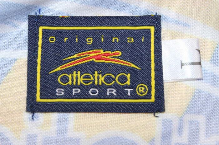 Retro Jersey 1997-1998 Tigres UANL Third Away Blue Soccer Jersey Vintage Football Shirt