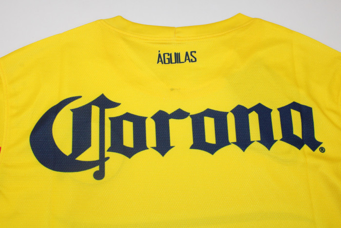 with Front Lettering Retro Jersey 2013 Club America Aguilas Home Soccer Jersey Futbol Shirt