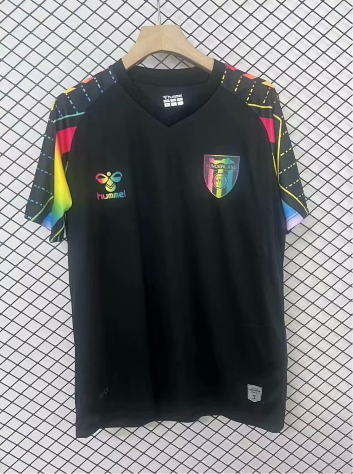 Fans Version 2025-2026 Sunderland Joint Edition Soccer Jersey Football Shirt