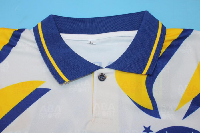Retro Jersey 1996-1997 Tigres UANL Away White Soccer Jersey Vintage Football Shirt
