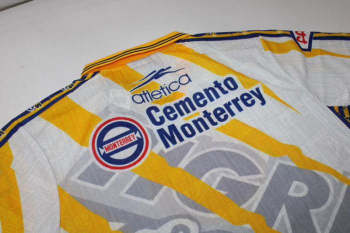 Retro Jersey 1997-1998 Tigres UANL Away Soccer Jersey Vintage Football Shirt