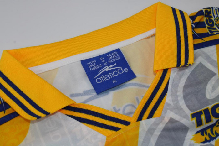 Retro Jersey 1997-1998 Tigres UANL Away Soccer Jersey Vintage Football Shirt