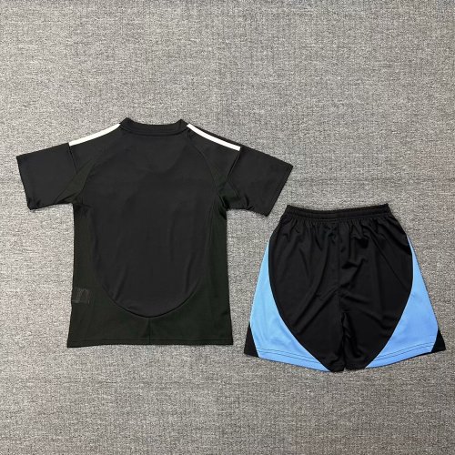 Youth Uniform Kids Kit 2025-2026 Charlotte Home Soccer Jersey Shorts Child Football Set