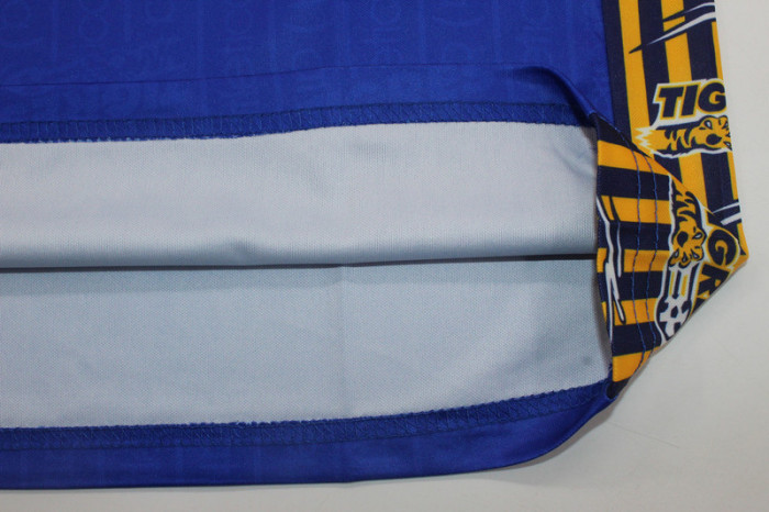Retro Jersey 1997-1998 Tigres UANL Third Away Blue Soccer Jersey Vintage Football Shirt