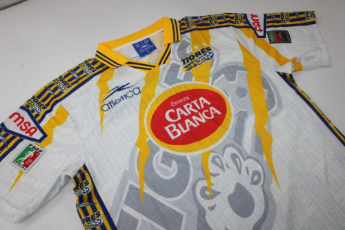 Retro Jersey 1997-1998 Tigres UANL Away Soccer Jersey Vintage Football Shirt