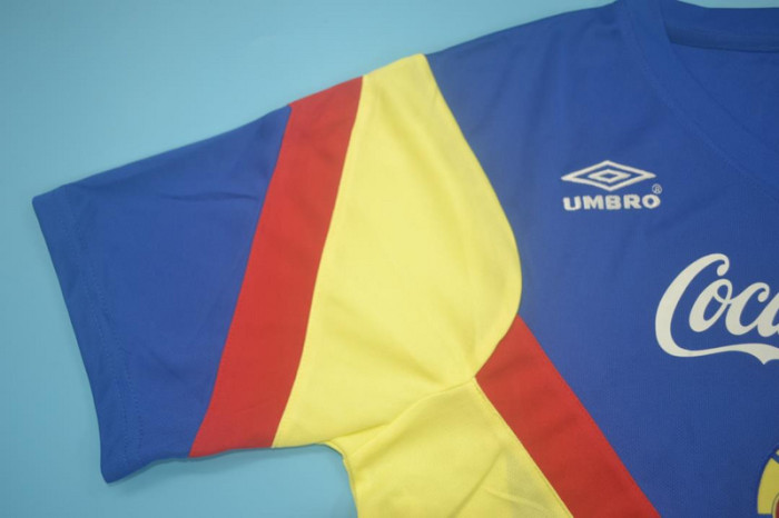 Retro Jersey 1993-1994 Club America Aguilas Home Soccer Jersey Vintage Football Shirt