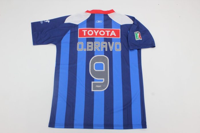 Retro Jersey 2006-2007 Chivas O.BRAVO 9 Away Soccer Jersey Vintage Football Shirt
