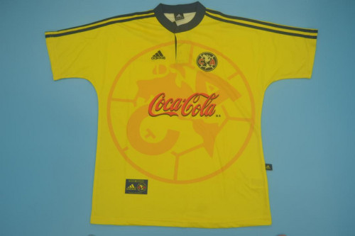Retro Jersey 1999-2000 Club America Aguilas Home Soccer Jersey Vintage Football Shirt