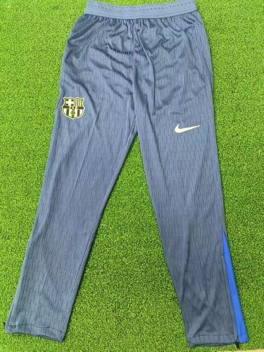 2025 Player Version Barcelona Grey Soccer Long Pants