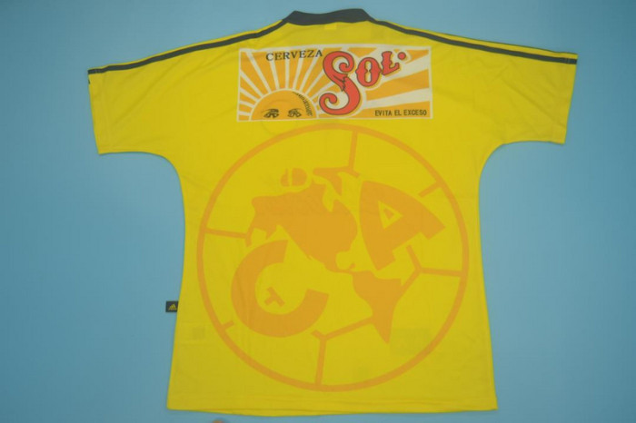 Retro Jersey 1999-2000 Club America Aguilas Home Soccer Jersey Vintage Football Shirt