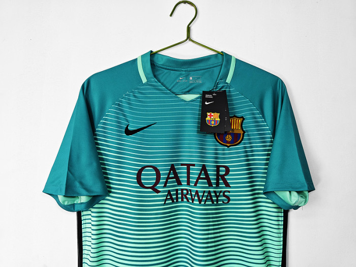 Retro Jersey 2016-2017 Barcelona Third Away Soccer Jersey Vintage Football Shirt