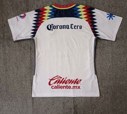 Retro Jersey 2018 Club America Aguilas Away White Soccer Jersey Vintage Football Shirt