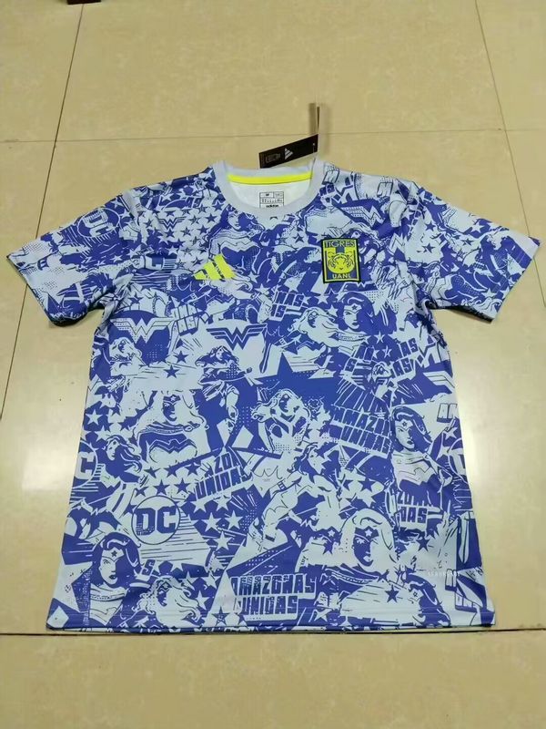 Fan Version 2025-2026 Tigres UANL Blue Soccer Jersey