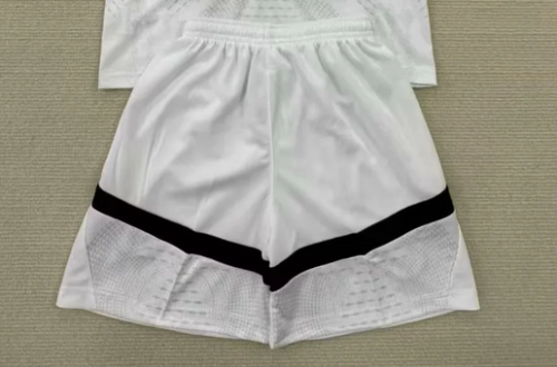 Fan Version Egypt 2025 Away White Soccer Shorts Football Shorts