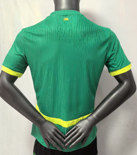 Player Version 2025 Senegal Away Green Soccer Jersey Football Shirt