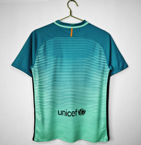 Retro Jersey 2016-2017 Barcelona Third Away Soccer Jersey Vintage Football Shirt