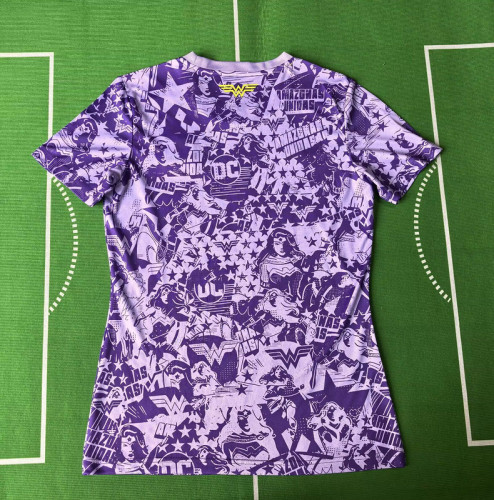 Women 2025-2026 Tigres Purple Soccer Jersey Girl Football Shirt