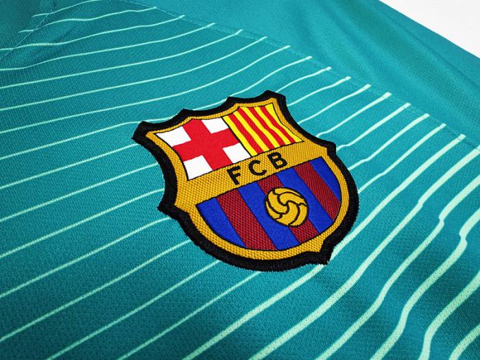 Retro Jersey 2016-2017 Barcelona Third Away Soccer Jersey Vintage Football Shirt