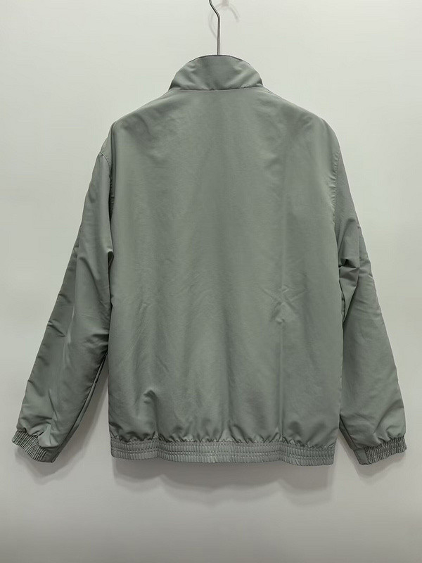 Retro 1990-1991 France Trench Coat Soccer Reversible Windbreaker Jacket