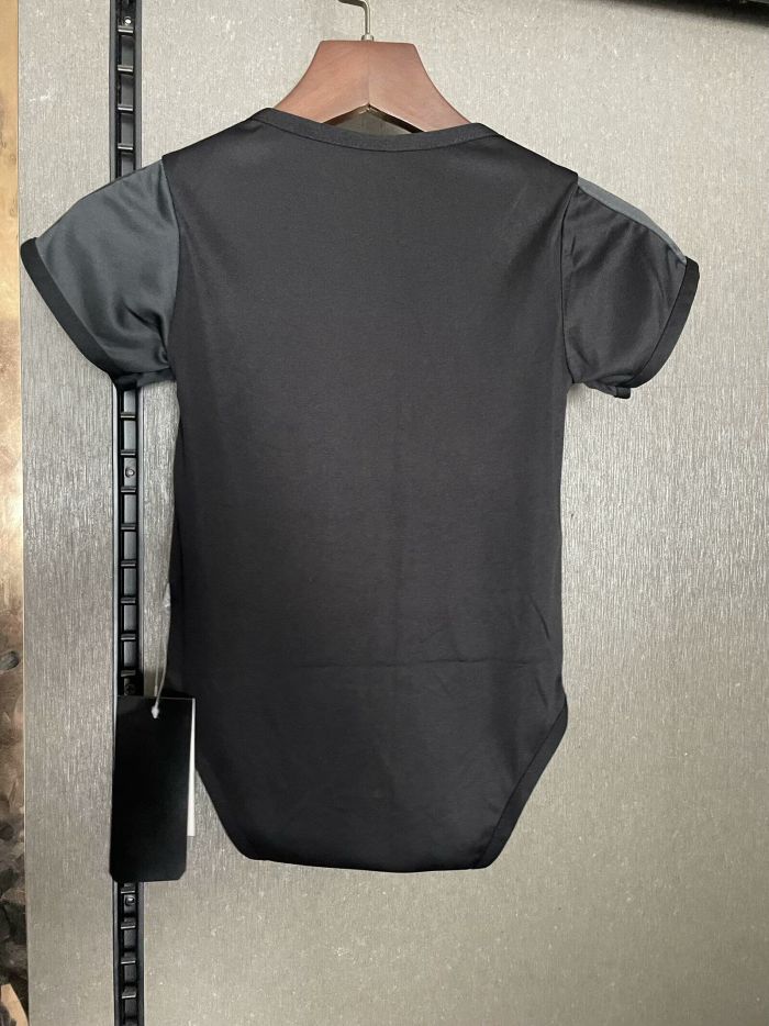 Baby Cloth 2025-2026 Inter Miami Away Black Soccer Jersey Baby Onesies