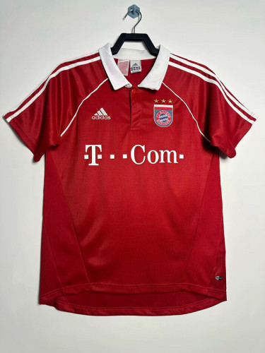 Retro Jersey 2005-2006 Bayern Munich Home Soccer Jersey Vintage Football Shirt