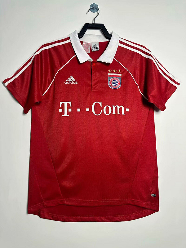 Retro Jersey 2005-2006 Bayern Munich Home Soccer Jersey Vintage Football Shirt