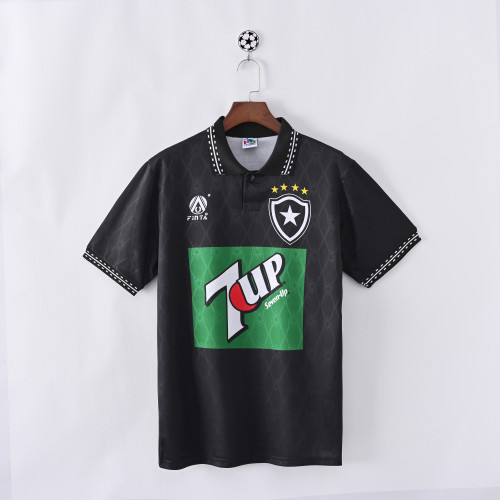 Retro Jersey 1995 Botafogo Away Black Soccer Jersey Vintage Football Shirt