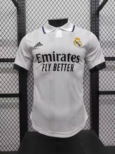 Player Version Retro Jersey 2022-2023 Real Madrid Home Soccer Jersey Vintage Real Football Shirt