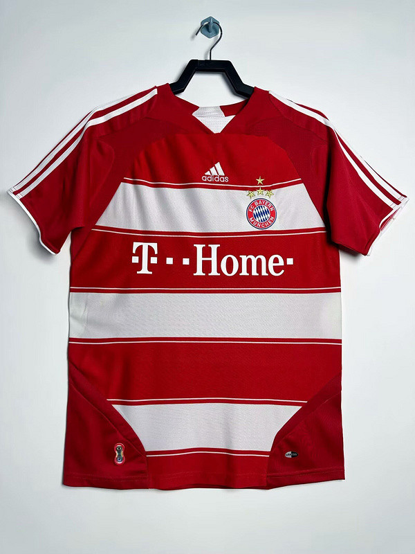 Retro Jersey 2007-2008 Bayern Munich Home Soccer Jersey Vintage Football Shirt