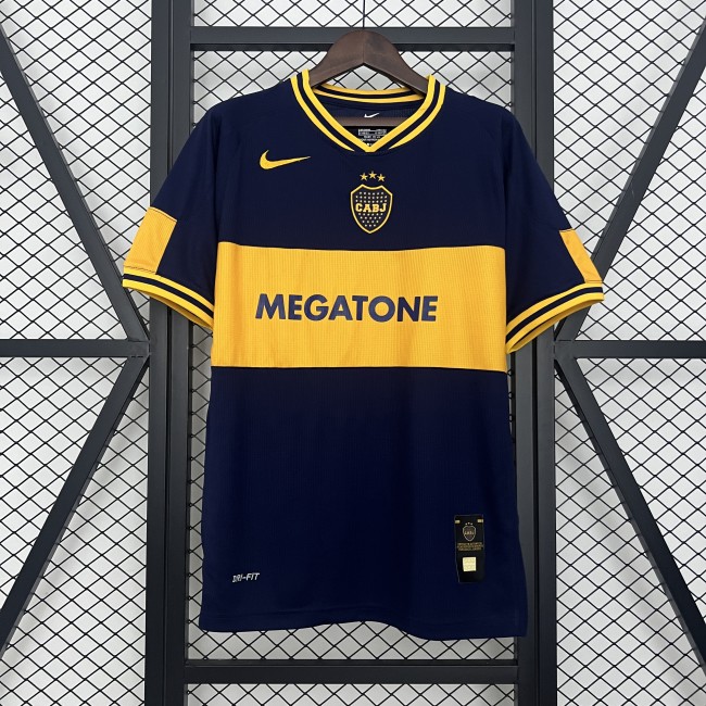 Retro Jersey 2006-2007 Boca Juniors Home Soccer Jersey Vintage Football Shirt
