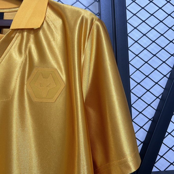 Fan Version Wolves Jersey 2024-2025 Wolverhampton Wanderers 70th Anniversary Football Shirt Soccer Jersey