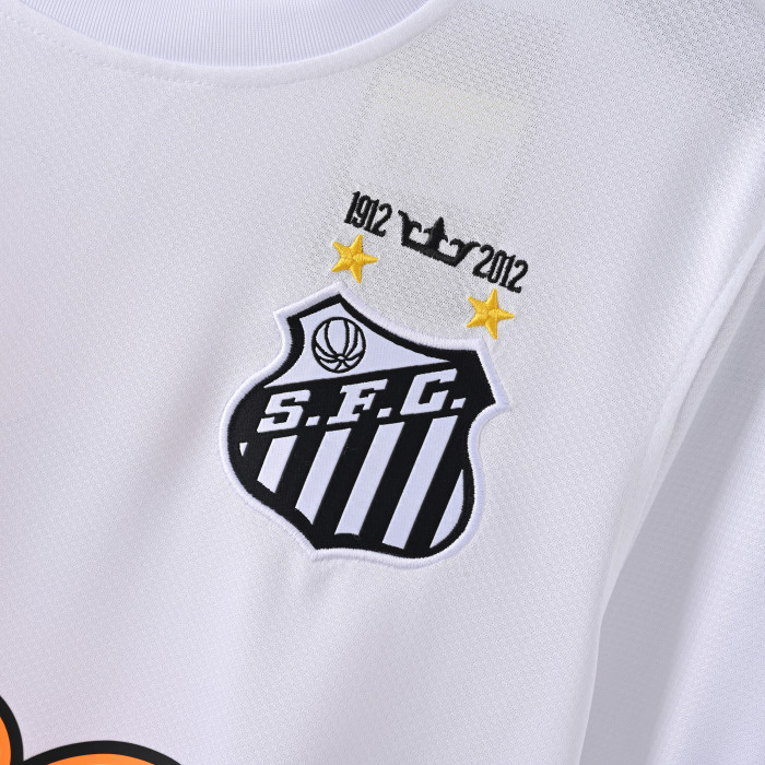 Retro Jersey 2012-2013 Santos Home Soccer Jersey Vintage Football Shirt