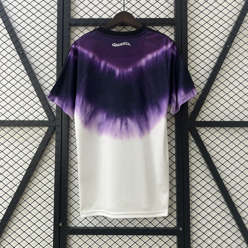 Fan Version Real Madrid 2025-2026 Purple/White Special Version Soccer Jersey Real Football Shirt